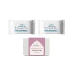 Hajj/Umrah Fragrance Free Kit, Handmade Goat Milk Soap 100gm, Wet Wipes 10 Pieces Set of 2 Pouch Set - Image 2