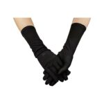 Hijab Gloves for Women & Girls | Muslim Wear | Black Color | Set of 1 | Hand Gloves - Image 2
