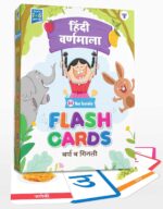 Hindi Flash Cards for Kids 2+ Years | 64 Non-Tearable Flash Cards with Pictures | Hindi Varnamala, Letters and Numbers | Educational Toys for Toddlers and Preschool Learning - Image 2