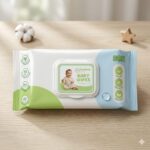 Hygiene Plus Baby Wipes 80N | Soft Cotton Wet Wipes for Babies | Aloe Vera Extract | Alcohol-Free, Gentle & Moisturizing Wipes for Newborn & Sensitive Skin - Image 2