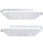 Ihram Belt for Men Hajj Umrah - Adjustable Ihram Money Belt with Pockets Hajj Belt Fashion Waist Packs Umrah Essentials Free-Size, White, One Size, Style B - Image 2