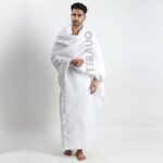 Ihram for Men with Honeycomb Weave – 100% Cotton, Breathable, Quick Dry, Lightweight – Hajj & Umrah Wear - Image 2