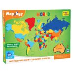 Imagimake: Mapology World- World Map and Its Countries- Learning Aid & Educational Toy- Jigsaw Puzzle- for Kids Age 4 and Above (Mapology World) - Image 2