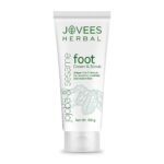 Jovees Herbal Foot Care Cream & Scrub | 2-in-1 Formula for Rough, Dry & Cracked Heels | Moisturizing Heel Repair with Jojoba & Sesame | Foot Cream for Men & Women - 100g - Image 2