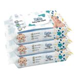 Jr. Sr. Baby Wipes | 80 Wipes x Pack of 3-240 Wipes | Safe & Moist Wet Wipes for Babies | Prevents Rashes & Redness with Goodness of Aloe Vera, Vitamin E & Chamomile Oil | No Paraben & No Alcohol - Image 2