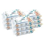 Jr. Sr. Baby Wipes | 80 Wipes x Pack of 9-720 Wipes | Safe & Moist Wet Wipes for Babies | Prevents Rashes & Redness with Goodness of Aloe Vera, Vitamin E & Chamomile Oil | No Paraben & No Alcohol - Image 2