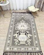 KETOSTICS Cotton Musallah Janamaz Mat 4 x 2 Feet - Islamic Prayer Mat for Muslims - Soft Meditation/Asan/Multipurpose Rug Travel Namaz Mat for Men & Women, 27 x 44 Inches. - Image 2