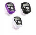 KTRIO Digital Finger Counter – Electronic Hand Tally Counter with Adjustable Strap, LCD Display & Reset Button | Portable Japa Counter for Chanting, Meditation, Sports & Score Tracking (Pack of 3) - Image 2