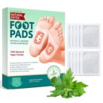 Kaththai Foot patch Herbal And Gentle Ingredient (10 Pieces) Detox Foot Pads Natural Ingredients for Sleep Aid Pain Relief Toxin Removal with Bamboo Vinegar and Acupoint Micro-Massage Technology - Image 2