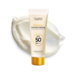 Mineral Sunscreen SPF 50 PA++++ | With Shea Butter, Aloe Vera, Beeswax & Glycerine | Broad Spectrum UVA/UVB Defence | Lightweight Non-Greasy Formula, No White Cast, All Skin Types, 50g - Image 2
