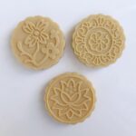 Multani mitti soap with Shea butter | Natural Cold process Handmade soap for Normal & Oily skin | Pure, Unscented | Pack of 3 x 40g, mooncake shape assorted prints - Image 2