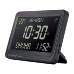 Muslim Prayer Clock Digital Clock Table Clock Party Azan Alarm Clock Islamic Black Black ScreenHome & Garden|Home Dacor|Clocks|Alarm Clocks - Image 2