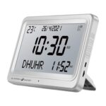 Muslim Prayer Clock Digital Clock Table Clock Party Azan Alarm Clock Islamic White White ScreenHome & Garden|Home Dacor|Clocks|Alarm Clocks - Image 2