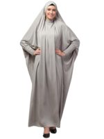 NAZNEEN Women’s One‑Piece Ready‑to‑Wear Jilbab Robe with Tie‑Back Smoking‑Sleeve Design, Islamic Prayer Wear for Hajj Umrah, Hijab Abaya for Ladies. - Image 2
