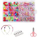 Niwlix Bracelet Making Kit for Girls, Jewellery Making Kit for Kids DIY Bead Set Making, Toys for Girls Age 6-12 Years Old (Rink Bracelet Kit) - Image 2