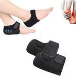 Obtheleg Heel Pad Breathable Gel Heel Cups Heel Pain Relief Foot Care Products Foot Support for Men Women (L size) - Image 2