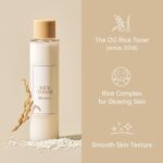Original Korean Skincare Rice Toner, Milky Toners for Glowing Skin, Rice Water Korean, Glow Essence with Niacinamide, Hydrating for Dry, Dull, Combination Skin, Vegan, Fragrance Free, Glass Skin - Image 2