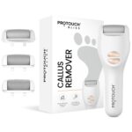 PROTOUCH Bliss Callus Remover | Rechargeable Electric Foot Scrubber for Dead Skin & Cracked Heels | 3 Roller Heads, 2 Speeds | Professional Pedicure Tool | 1 Year Doorstep Warranty - Image 2
