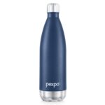 Pexpo Thermo Flask 1 Litre| Hot and Cold Flask | ISI Certified Stainless Steel | 3 Layer Insulation | Leakproof | for Home, Office | 2-Year Warranty | Electro 980ml | Denim Blue - Image 2