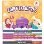 Pidoko Kids Islamic Books for Children - Set of 7 - Prophet Stories, Ramadan, Islamic Vocabulary and More - for 3+ Year Olds - Image 2
