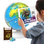 PlayShifu Globe for Children – Orboot Earth: Interactive Kids Globe with 1000+ Facts on Animals, Places & Monuments | Tech-Powered Learning Toy & STEM Gift for Kids Ages 4–10 - Image 2