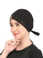 Pure Cotton Turban Design 3 layer Muslim Women Under Hijab cap - Image 2