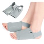 QUIQSHIPP Cotton Flat Arch Support For Men & Women,Medial Arch Support For Flat Correction Sleeve With Cushion,Leg Pain Relief,Foot Care For Slippers Foot Arch Socks - Image 2