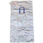 RBLISS CG Premium Safri Travel Prayer Mat | Pocket Friendly | Water Proof | Travelling mat | Silver - Image 2