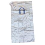 RBLISS CG Safri Muslim Islamic Travel Prayer Mat | Pocket Friendly | Water Proof | Travelling mat | Silver - Image 2