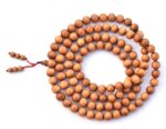 RDK Womens Handcrafted Original Fragrant Sandalwood Mala Rosary Chandan Jaapmala With Tassel Wooden Knotted Japa Maala For Meditation Pooja Chanting Wearing Jewelry 108 Prayer Beads - Image 2
