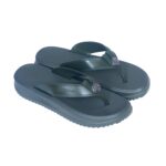 ROCK TIME Comfort Casual Women's Flip Flop Slippers Cushioned EVA Sole House Slippers with Easy-Clean PVC Upper - Non-Slip Summer Footwear for Bathroom & Home - Image 2