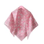 Ravaiyaa - Attitude is everything Sanganer Hand Block Printed Scarves Pure Cotton Scarf Square Hijab Dupatta 40" X 40" Inch - Image 2