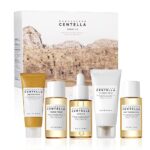 SKIN1004 Madagascar Centella Travel Kit, Toner, Ampoule, Soothing Cream, Cleansing Oil, Ampoule Foam, Basic Skincare Box, Compact Size, Gift Sets, Mothers Day Gifts for Mom Gifts for Women, Trial Kit - Image 2