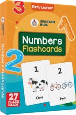 SPARTAN KIDS Numbers Flash Cards for Kids Creative_Thinking | 27 Early Learning Flash Cards Easy & Fun Way of Learning 1 Year to 6 Years Babies - Image 2