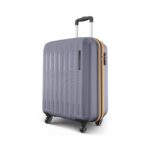 Safari Genius Alley 55cm Cabin Trolley Bag Hard Case Polypropylene, 4 Spinner Wheels, 360 Degree Wheeling Carry on Luggage, Travel Bag, Suitcase, Trolley Bags, Flintstone Softline (Grey) - Image 2