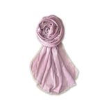 Scarf for Women Stylish Pleated Cotton with Glitter and Lace Border | Hijab Scarf | Stole | Soft, Lightweight, and Latest Scarves | 73 x 32 Inches - Image 2