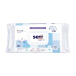 Seni Care Premium Wet Wipes for Adults | 80pcs | Derma tested | Vit E & Allantoin Nourishment | pH Balanced | Skin Friendly - Image 2