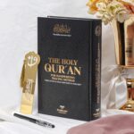 Shaded Quran Text Mushaf with Full Tracing & Bookmark | Ideal Book for Writing and Learning Quran Text | LargeSize;6.6*9.4 inch/17*24cm,Perfect Ramadan,Eid,Umrah Gift for Muslim Women Men Child(Black) - Image 2
