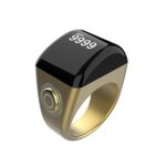 Smart Tasbih Prayer Counter - Digital Tasbih Finger Counter Muslim Islamic Prayer Smart Rings with Battery Charging Case APP Support and OLED Screen Waterproof and Digital for Muslims - Image 2