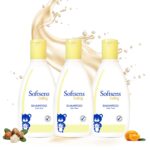 Softsens Baby Tear Free Shampoo | Mild, Hypoallergenic, Paraben & Sufate Free (200ml x Pack of 3) - Image 2