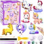 Storio Toys DIY Mould & Paint Craft Kit Unicorn Kids DIY Craft for 3+ Years Plaster Figurine Set with Pigments Palette & Mold Painting Art & Craft Set - Gift Toys for 3 4 5 6 7 8+ Year Multicolour - Image 2
