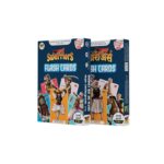 Swarriors' Flash Cards – Bilingual Educational Set Featuring 20 Legendary Indian Warriors | Marathi & English | QR Code Access to Interactive Content - Image 2