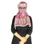 Switchon Export quality Cotton Innovative scarf cum Hijab with adjustable closer hook and loop tape - Image 2