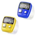 T Essentials Digital Finger Counter Electronic Tally Counter for Jaap, Mantra Chanting, Naam Jaap, Mala Jaap, Tasbeeh & Multi-Purpose Counting Set of 2 (Multicolour) - Image 2