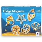 TOYKRAFTT DIY Seashell Fridge Magnet Making Kit for Kids | Creative Art & Craft Activity | Best Birthday Return Gift for Ages 8+ | Makes 6 Magnets - Image 2