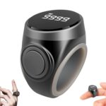 Tasbih Counter Zikr Rings, Smart Tasbeeh Counter, Electronic Digital Tasbih Counter Rings 3 Size(18/20/22mm), Waterproof Finger Counter for Muslims, Prayer, Reminder, Home (Black) - Image 2