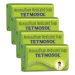 Tetmosol Medicated Soap- fights skin infections, itching with lime like fragrance for daily bathing - Pack of 4 (4x100gms) - Image 2