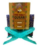 The Holy Quran Coloured Edition Urdu Translation in Roman Script with Transliteration And Arabic Text By Hazrat Maulana Ashraf Ali Thanvi ... ... free rehel and juzdan cover 6 ml attar bottel - Image 2