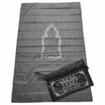 Travel Janamaz Non Compass | Portable, Pocket-Sized mat Made with Soft rexine for Prayers Anywhere - Image 2