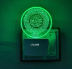 UKANI 3D Illusion Surah E FATIHA Islamic Design Night Lamp with 7 Colour Changing Light (Size 3 Inch , Multicolour ) - Image 2